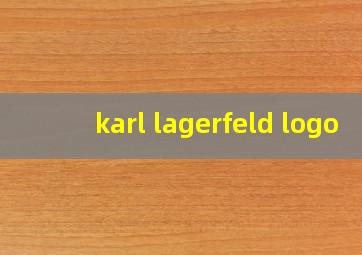 karl lagerfeld logo